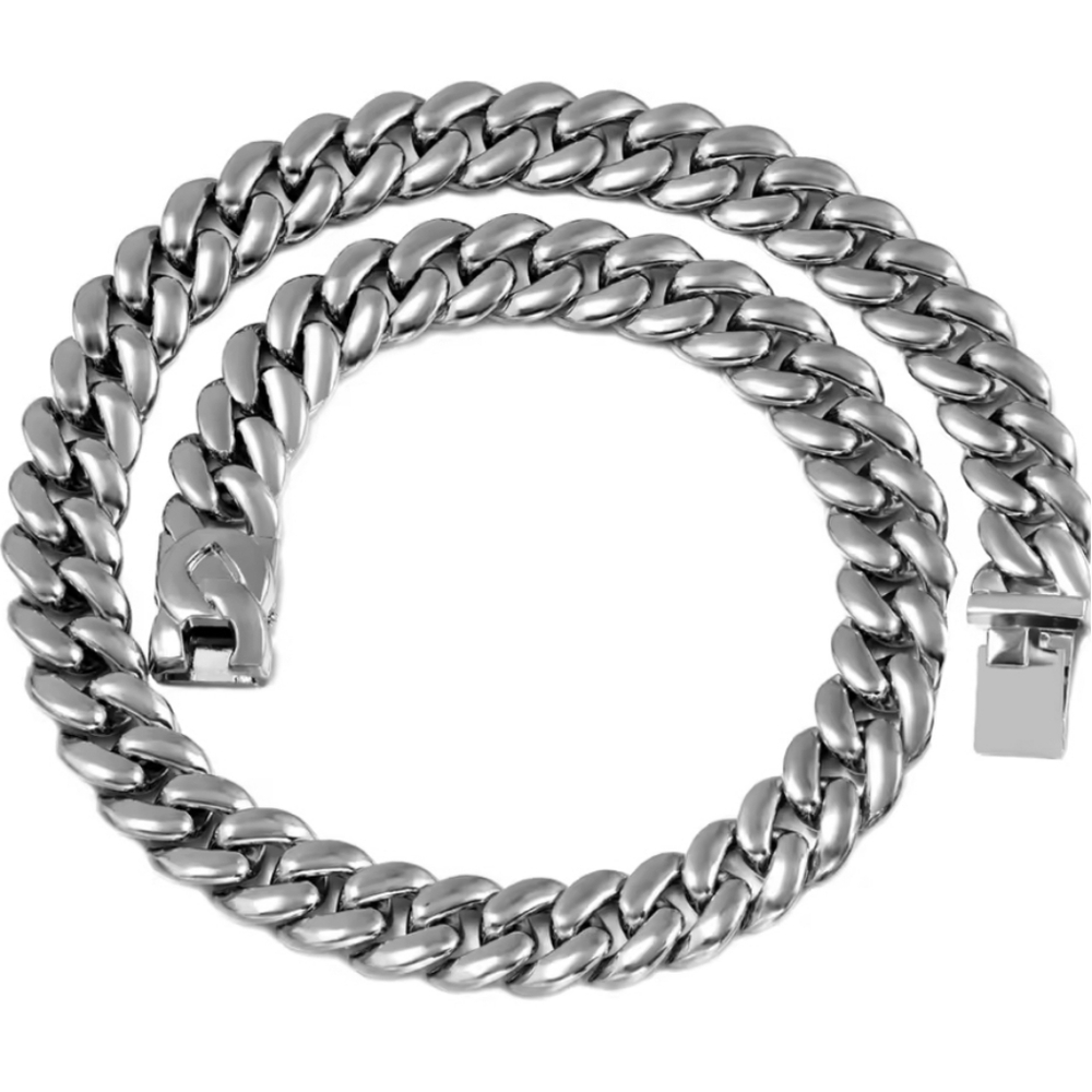 20" Miami Cuban Dog Chain - Picture 3 of 5